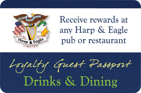 Harp & Eagle Loyalty Card